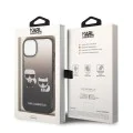 Калъф за IPhone 14 Plus - Karl Lagerfeld Hardcase (KLHCP14MTGKCKCK) - Gradient Ikonik Karl&Choupette