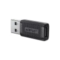 Адаптер J2 – Acefast, Type-C към USB 3.0, бързо зареждане, предаване на данни, 5Gbps – черен