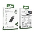 Адаптер J2 – Acefast, Type-C към USB 3.0, бързо зареждане, предаване на данни, 5Gbps – черен