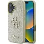 Калъф за iPhone 16 Plus - Guess Glitter Fixed Big 4G (GUHCP16MHG4SGGD) - Златен