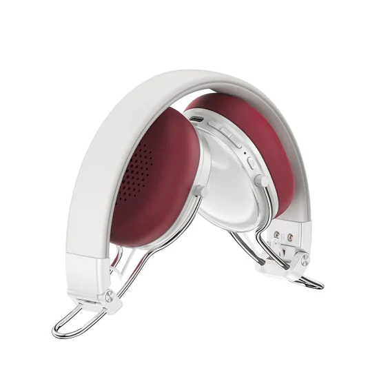 Безжични слушалки H7 – Acefast, Type-C, Bluetooth 5.4, Active Noise Reduction, IP54, 500mAh, Hi-Fi звук – перлено бяло