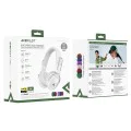 Безжични слушалки H7 – Acefast, Type-C, Bluetooth 5.4, Active Noise Reduction, IP54, 500mAh, Hi-Fi звук – перлено бяло