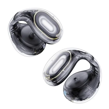 Bluetooth 5.3 безжични слушалки, Open-Ear, IPX4, намаляване на шума, микрофон - Anker SoundCore C30i (A3330G11) - черни