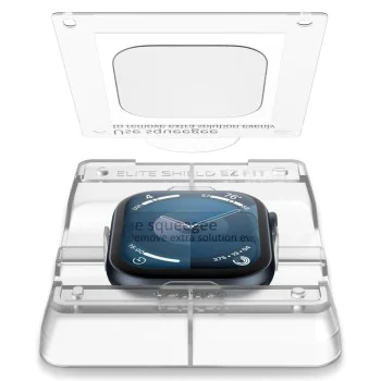 Протектор за Apple Watch 10 46mm (комплект от 2) - Spigen Elite Shield EZ Fit - Clear