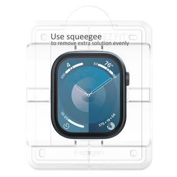 Протектор за Apple Watch 10 42mm (комплект от 2) - Spigen Elite Shield EZ Fit - Clear