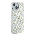 Калъф за iPhone 15 - Karl Lagerfeld IML Luxury (KLHCHCP15SHKFOEMD) - Gold Fullover Logo