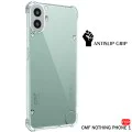 Калъф за Nothing CMF Phone 1 - Удароустойчив прозрачен прозрачен силикон - прозрачен