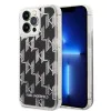 Калъф за iPhone 14 Pro Max - Karl Lagerfeld Hardcase Liquid Glitter (KLHCP14XLMNMK) - монограм