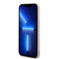 Калъф за iPhone 15 Pro - Karl Lagerfeld 3D Design (KLHCHCP15L3DMBKCP) - розово гумено блестящо лого
