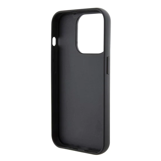 Калъф за iPhone 15 Pro - Karl Lagerfeld Saffiano Gripstand (KLHCP15LGSACHPK) - Choupette Pins