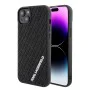 Калъф за iPhone 15 Plus - Karl Lagerfeld 3D Design (KLHCP15M3DMKRLK) - гумено мулти лого