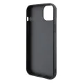 Калъф за iPhone 15 Plus - Karl Lagerfeld 3D Design (KLHCP15M3DMKRLK) - гумено мулти лого