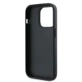 Калъф за iPhone 14 Pro Max - Karl Lagerfeld Diagonal Quilted Script (KLHCP14XPQQDSMGK) - Черен