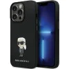 Калъф за iPhone 14 Pro Max - Karl Lagerfeld Silicone (KLHCP14XSMHKHKNPK) - Ikonik Metal Pin