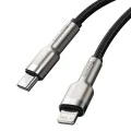 Кабел за данни Type-C към Lightning 20W, 2m - Baseus Cafule Series (CATLJK-B01) - черен