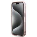 Калъф за iPhone 15 Pro - Karl Lagerfeld IML Luxury (KLHCCHCP15LHKLKLPCHP) - Pink Choupette Head&Monogram