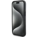 Калъф за iPhone 15 Plus - Karl Lagerfeld Saffiano Gripstand (KLHCP15MGSACHPK) - Choupette Pins
