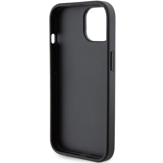 Калъф за iPhone 15 - Karl Lagerfeld Saffiano Gripstand (KLHCP15SGSAKCPK) - Karl&Choupette