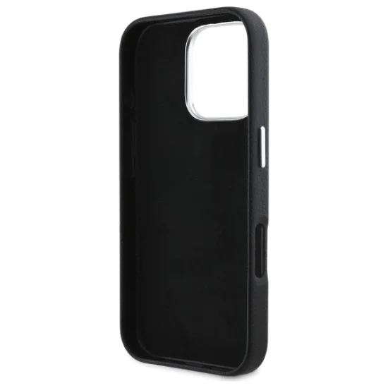 Калъф за IPhone 16 Pro - Karl Lagerfeld Hardcase Leather Hotel (KLHCP16LPGWCMKKHK) - RSG