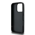 Калъф за iPhone 16 Pro - Karl Lagerfeld Diagonal Quilted Script (KLHCP16LPQQDSMGK) - Черен