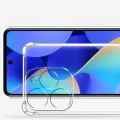 Калъф за Tecno Spark 20 Pro - Удароустойчив прозрачен силикон - прозрачен