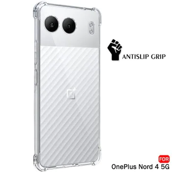 Калъф за OnePlus Nord 4 - Удароустойчив Clear Clear Silicone - Clear
