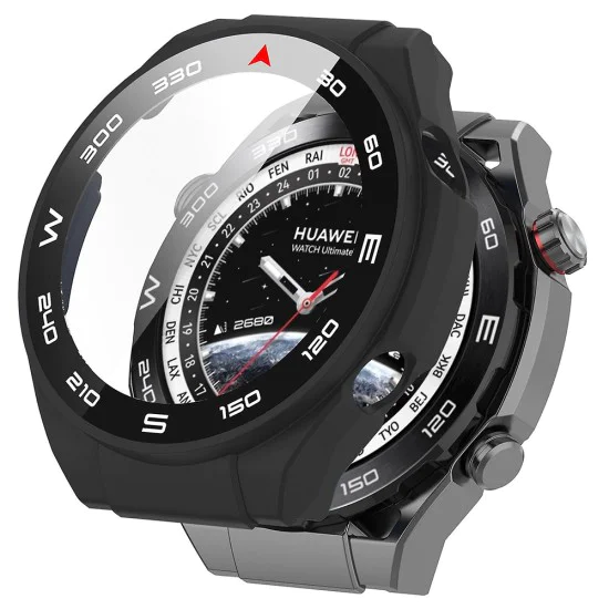 Протектор за Huawei Watch Ultimate + Протектор - Defense360 Pro - черен
