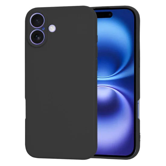 Калъф за iPhone 16 - SoftFlex - Черен