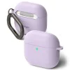 Калъф за AirPods 4 - Силиконов Ringke - Светло лилав