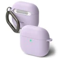 Калъф за AirPods 4 - Силиконов Ringke - Светло лилав