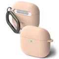 Калъф за AirPods 4 - Силиконов Ringke - Розов пясък