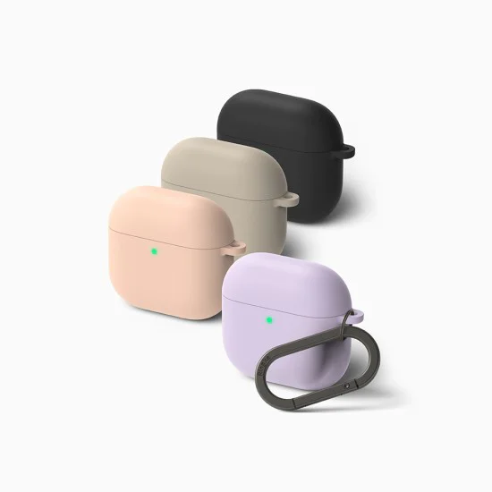 Калъф за AirPods 4 - Ringke Silicone - Stone