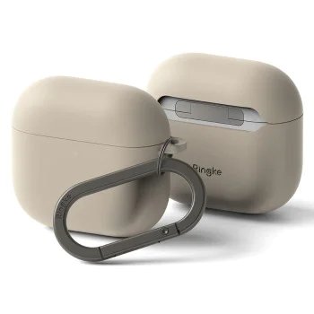 Калъф за AirPods 4 - Ringke Silicone - Stone