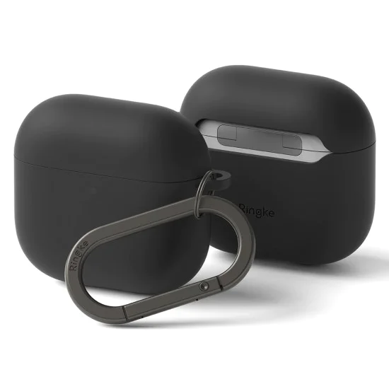 Калъф за AirPods 4 - Силиконов Ringke - Черен