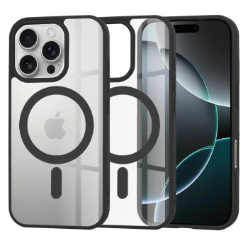 Калъф за iPhone 16 Pro - MagSafe Pro - черен