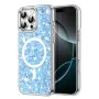 Калъф за iPhone 16 Pro - Sparkly Glitter MagSafe - Син