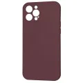 Калъф за iPhone 12 Pro Max - SoftFlex MagSafe - Plum Red
