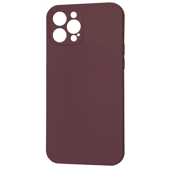Калъф за iPhone 12 Pro Max - SoftFlex MagSafe - Plum Red
