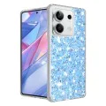 Калъф за Xiaomi Redmi Note 13 5G - Sparkly Glitter - Techsuit - Син