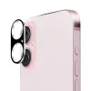 Протектор за камера за iPhone 16 / iPhone 16 Plus - Пълно стъкло за камера - черен