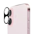 Протектор за камера за iPhone 16 / iPhone 16 Plus - Пълно стъкло за камера - черен