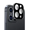 Протектор за камера за iPhone 16 Pro / iPhone 16 Pro Max - Пълно стъкло за камера - Черен