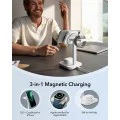 MagSafe Apple Charging Station with Portable Watch Charger - ESR CryoBoost Qi2 (2C58008) - Черен