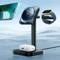 MagSafe Apple Charging Station with Portable Watch Charger - ESR CryoBoost Qi2 (2C58008) - Черен