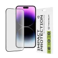 Протектор за iPhone 14 Pro Max - 111D Full Cover / Full Glue Glass - черен