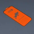 Протектор за iPhone 14 Pro - 111D Full Cover / Full Glue Glass - черен
