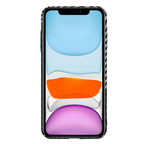Калъф за iPhone XR - Carbonite FiberShell - Stealth Gray