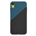 Калъф за iPhone XR - Carbonite FiberShell - Blue Pulse