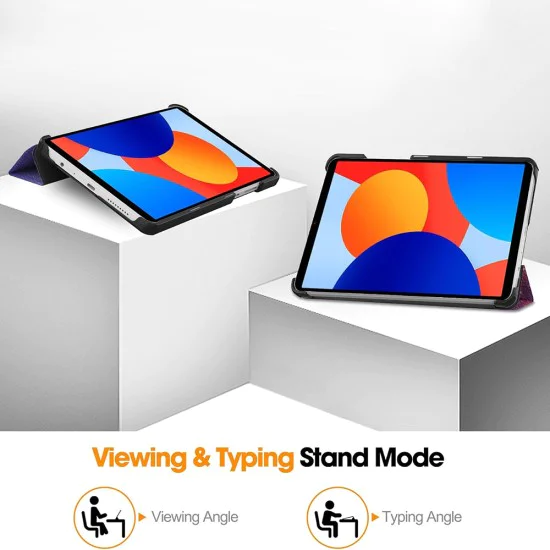 Калъф за Xiaomi Redmi Pad SE 4G 8.7 - FoldPro - Galaxy