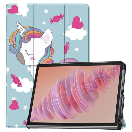 Калъф за Lenovo Tab Plus - FoldPro - Unicorn